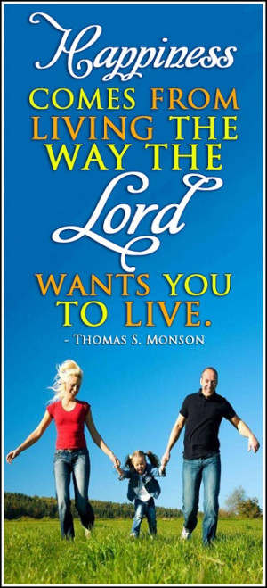 Finding Happiness through the Lord Jesus Christ