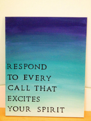 ... › Quotes › Hand Painted Ombre Canvas with Quote on Etsy, $25.00