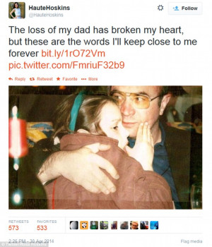 Twitter tribute: Rosa Hoskins, 30, said she loved her 'darling' actor ...