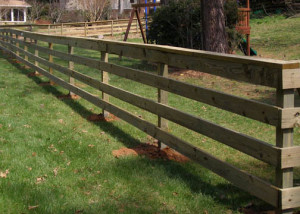 Wood Horse Fencing Wooden Horse Fences With Wire