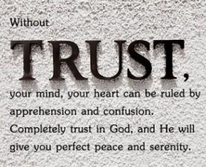 Without Trust Your Mind