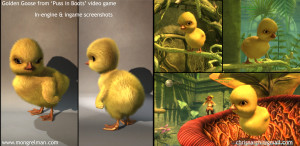 Puss in Boots Golden Goose