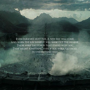 one of the best quotes from lotr.