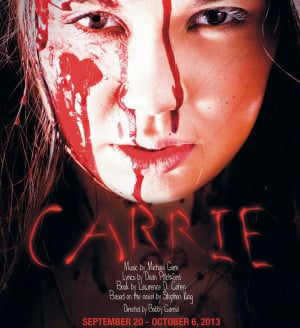 Theater actress Mikkie Bradshaw as Carrie in Atlantis Productions ...