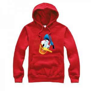 Disney Donald Duck open his mouth pullover hoodie details: