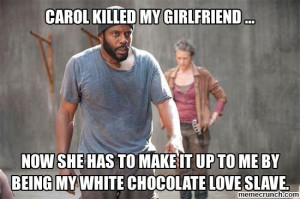 Carol Walking Dead Meme