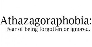 If you feel forgotten or ignored chance are you forgot or ignored who ...