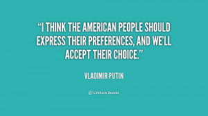 Putin Quotes On America
