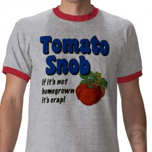 think I'm a corn snob as well as a tomato snob!