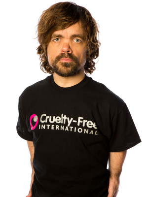 Peter Dinklage is photographed for Cruelty Free International, sending ...