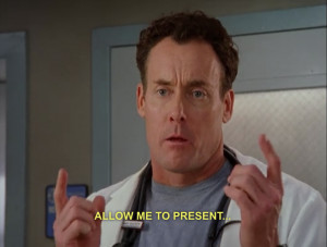 best Scrubs dr. cox Man not caring