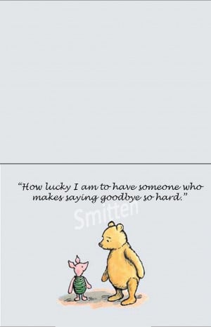Winnie The Pooh And Piglet Love Quotes Winne the pooh and piglet