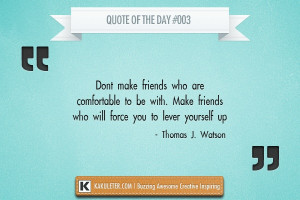 Quote Of The Day #003 Thomas J. Watson