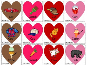 ... Color, Valentines Speech Language, Language Pathology, Cards Materials