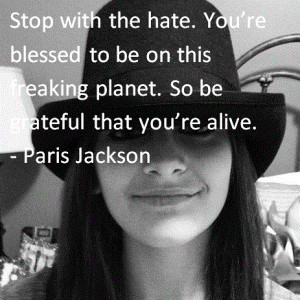 Paris Jackson paris jackson quotes