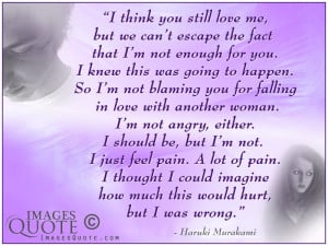 think you still love me – Breakup Quote