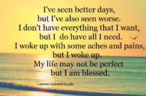 He something everyday had some difficulty