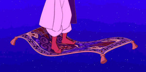 the magic carpet adds a touch of magic love them