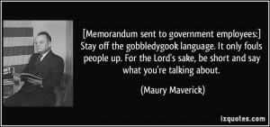 Maury Maverick Quote
