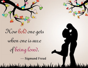 Sigmund Freud quote about love