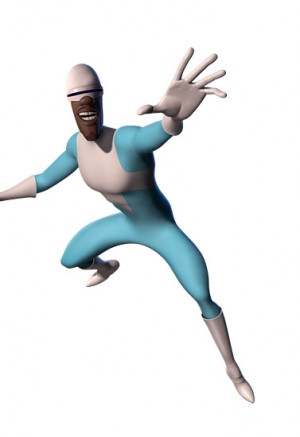 The Incredibles Characters Frozone The Incredible