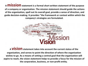 Restaurant Vision and Mission Statement