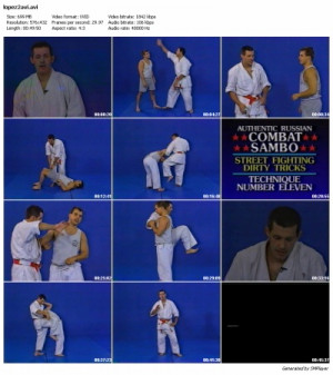 Combat Sambo Master Tony Lopez Street Fighting