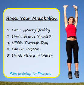 Top 5 Ways To Boost Your Metabolism Naturally