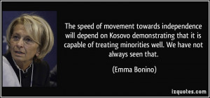 More Emma Bonino Quotes