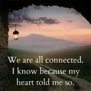 we are all connected, heart, solidarity, interconnectedness ...