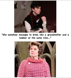 Kurt Meets Dolores Umbridge by BecomingaWallflower