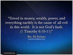 Greed Bible Quotes Greed