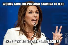 Michele Bachmann just hates women, doesn’t she? I find this quote ...