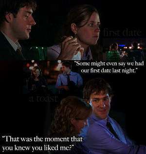 notabadday:Your favourite Jim and Pam moments…