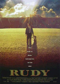 inspirational movie, in which Sean Astin stars as Rudy, whose dream ...