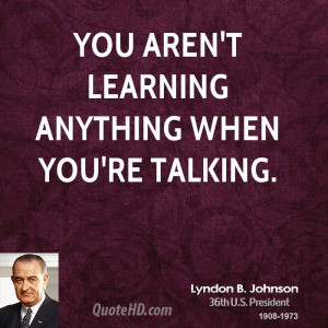 Lyndon B Johnson Quotes