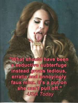 Lana Del Rey's 26 Meanest Album Review Quotes - Lana Del Rey's 26 ...