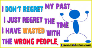 Wasted with the wrong people