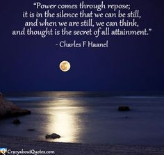 Charles Haanel on the power of our thoughts. More
