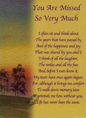 ... encouraging me and reminding me that i matter love and miss you mom