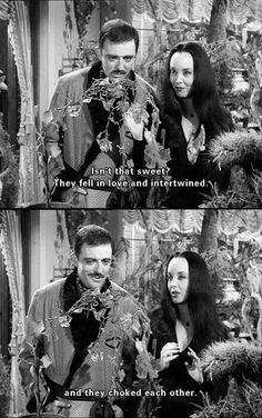 Morticia and Gomez... Perfection
