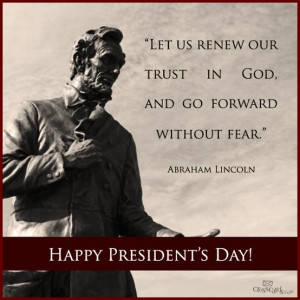 Lincoln, Trust in God