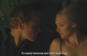 amanda seyfried blonde cartas para julieta chris egan couple dear john