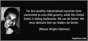 countries have committed to end child poverty, while the United ...