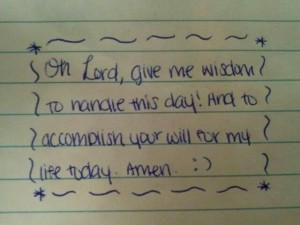 Daily Morning Prayer