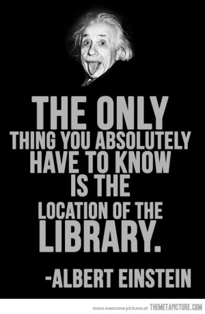 cool-Einstein-quote-library-location