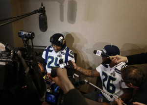 Your Marshawn Lynch Super Bowl quote of the day