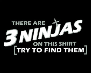 funny ninja t shirts