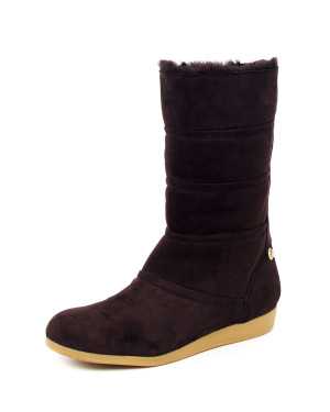kors by michael kors sydney shearling boots in brown lyst