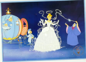 Cinderella's Fairy Godmother probably just waved her wand and the ...
